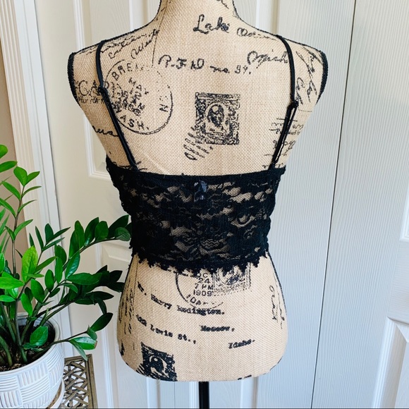 Paper Crane lace crop top or bralette - Picture 2 of 7